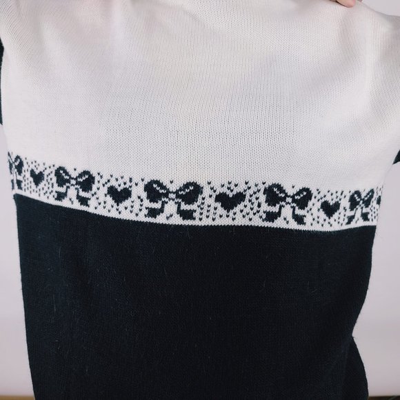 Vintage Morgan Square Mock Neck Grandma Sweater - Picture 4 of 10